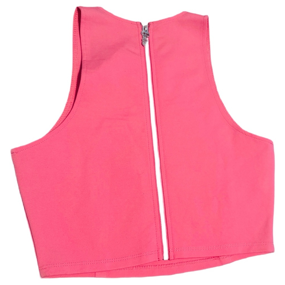 Pink Barbie Rhinestone Crop Top – Y2K Glam - Picture 2 of 3